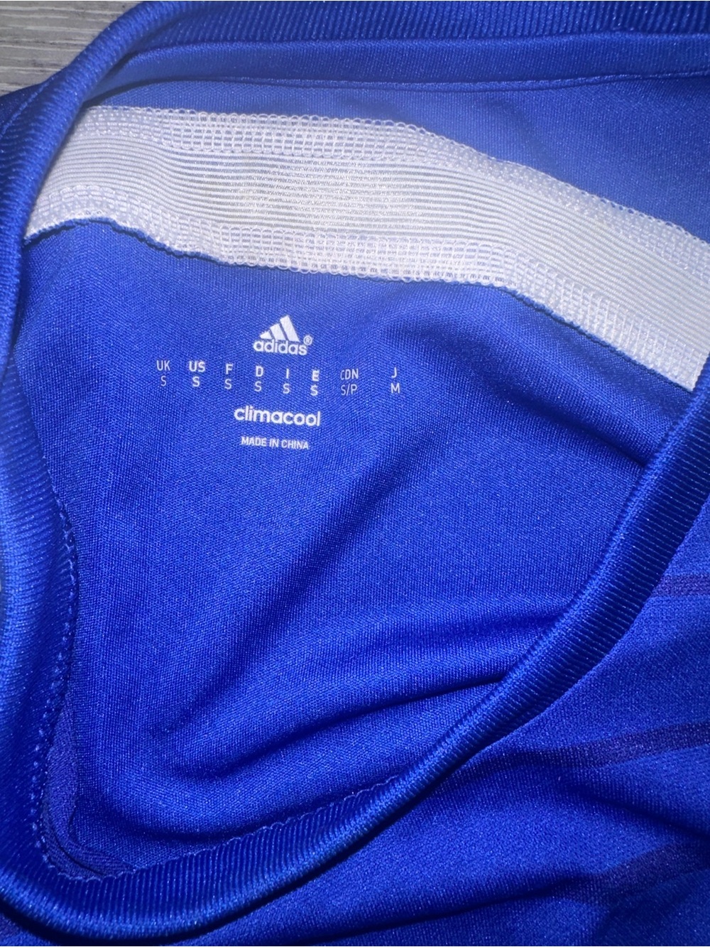 adidas Chelsea Blue Short-Sleeve Football Jersey with Samsung Logo - Picture 4 of 6